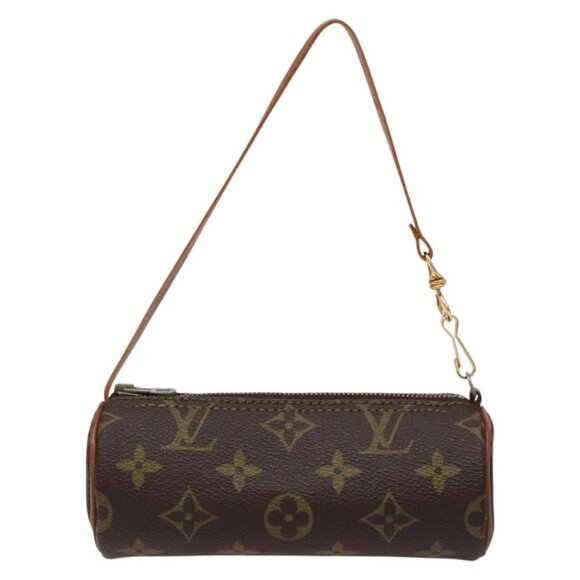 LOUIS VUITTON Monogram Papillon Pouch LV Auth - Picture 2 of 16